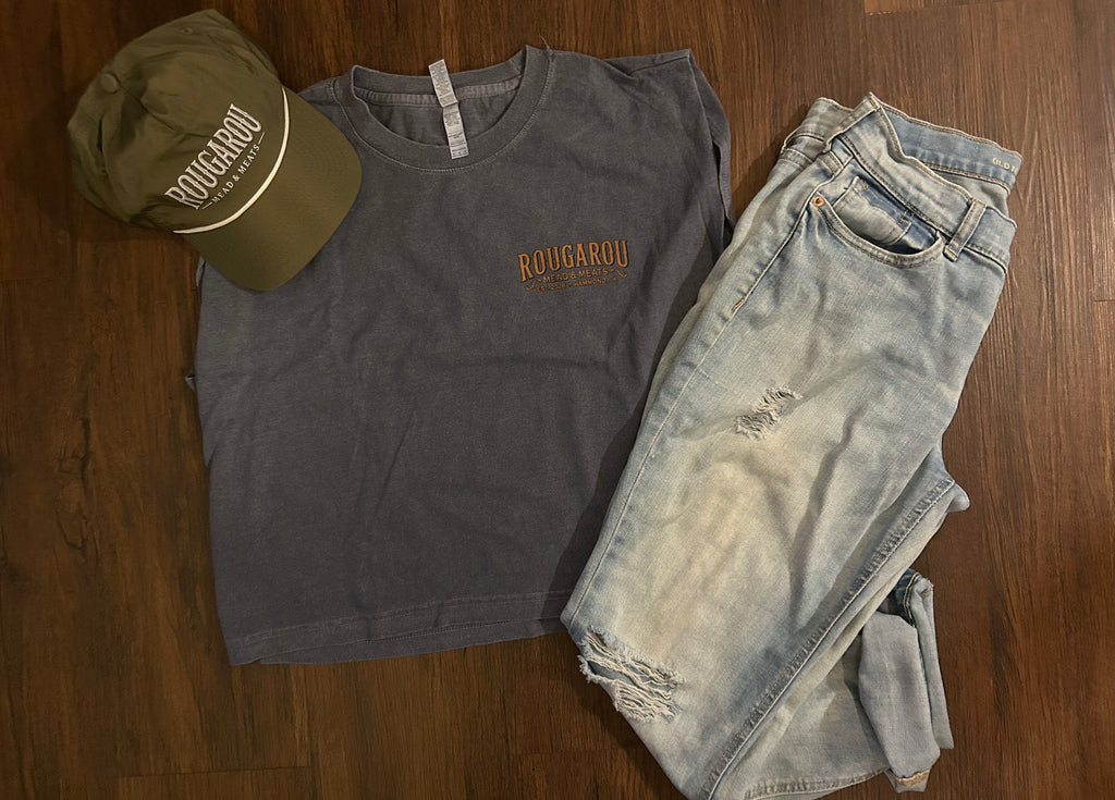 Rougarou Lifestyle Cropped Tank Top