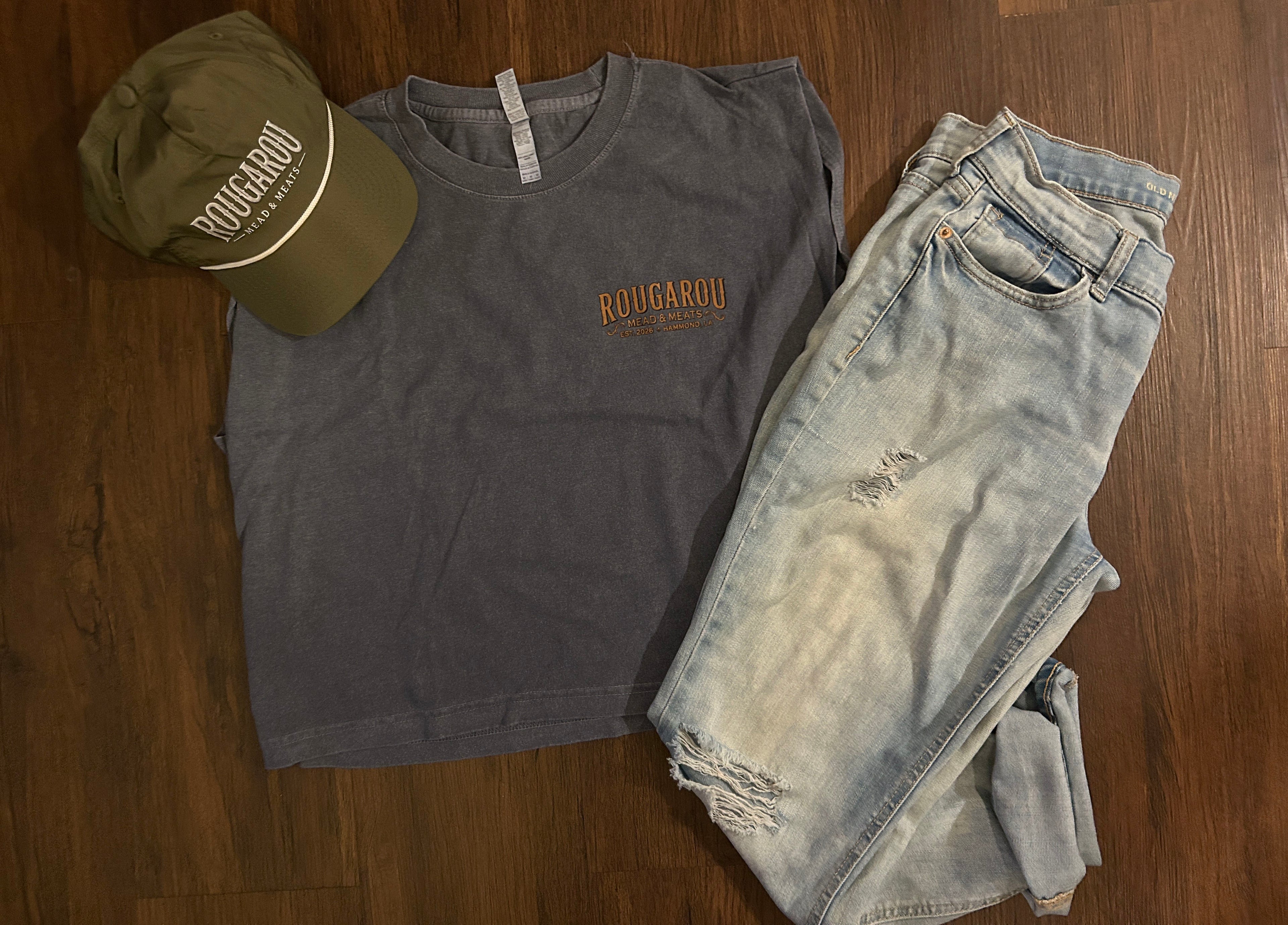 Rougarou Lifestyle Cropped Tank Top