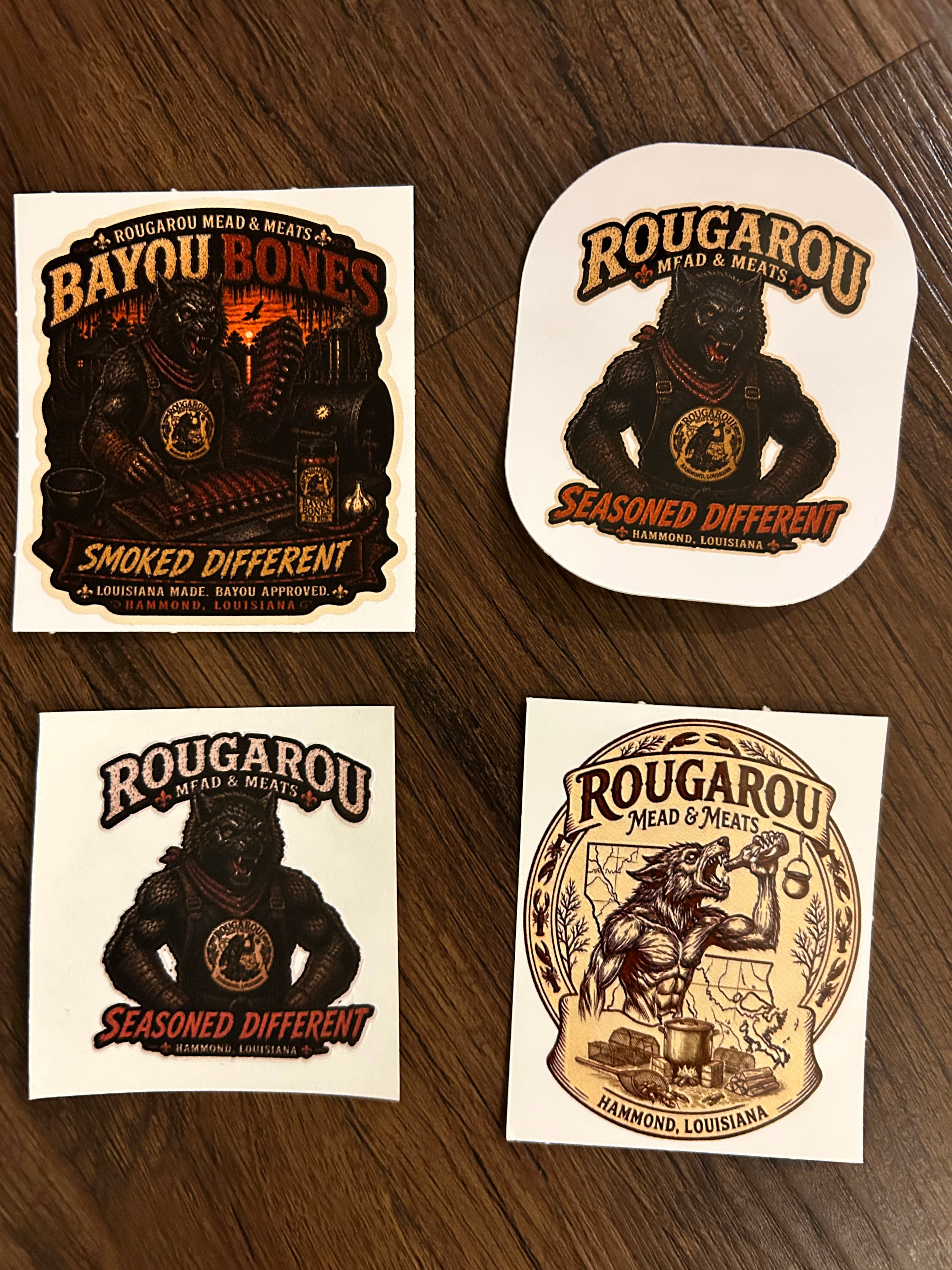 Rougarou Fan Sticker Pack